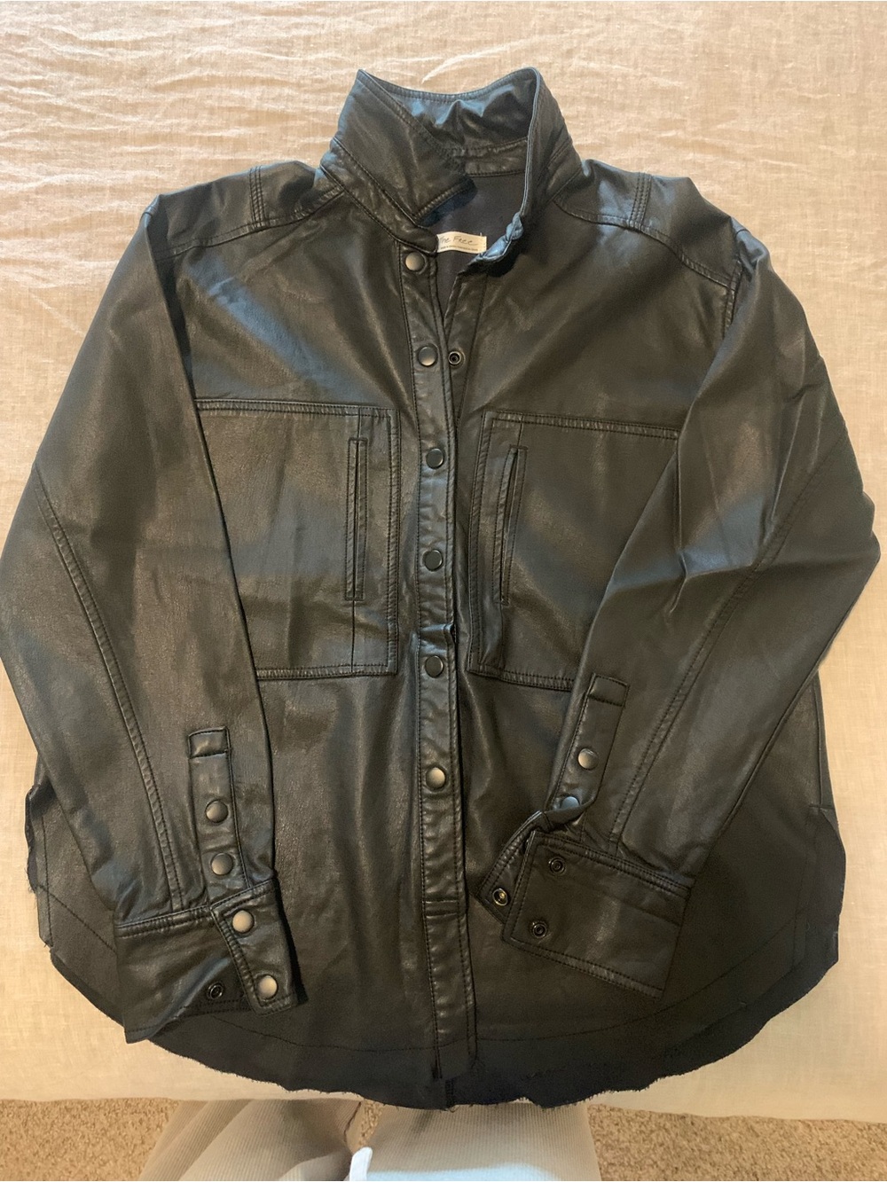 Free People Leather Jacket